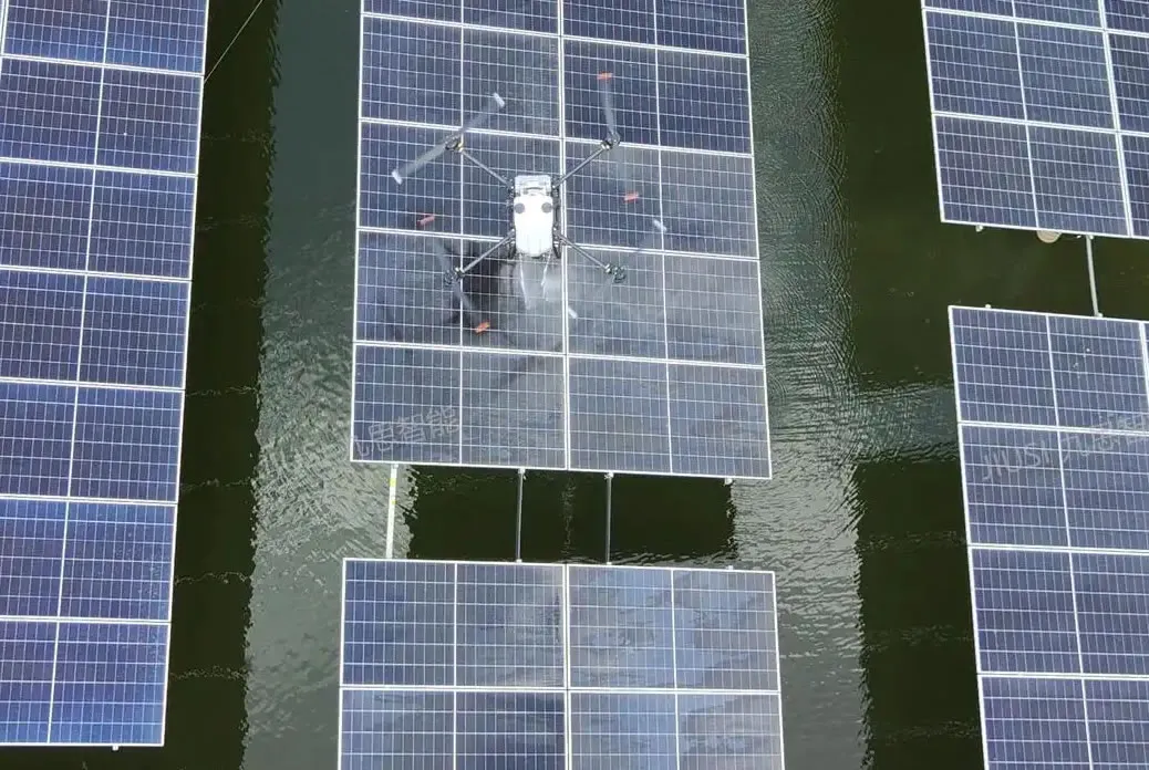 Solar Panel Cleaning UAV